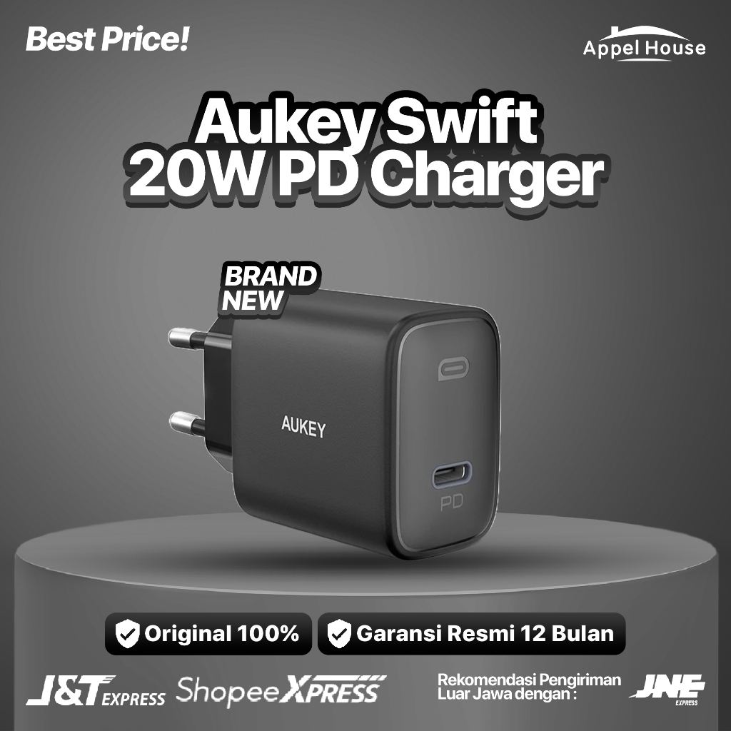 CHARGER AUKEY ADAPTOR (AUKEY SWIFT 20W PD CHARGER)