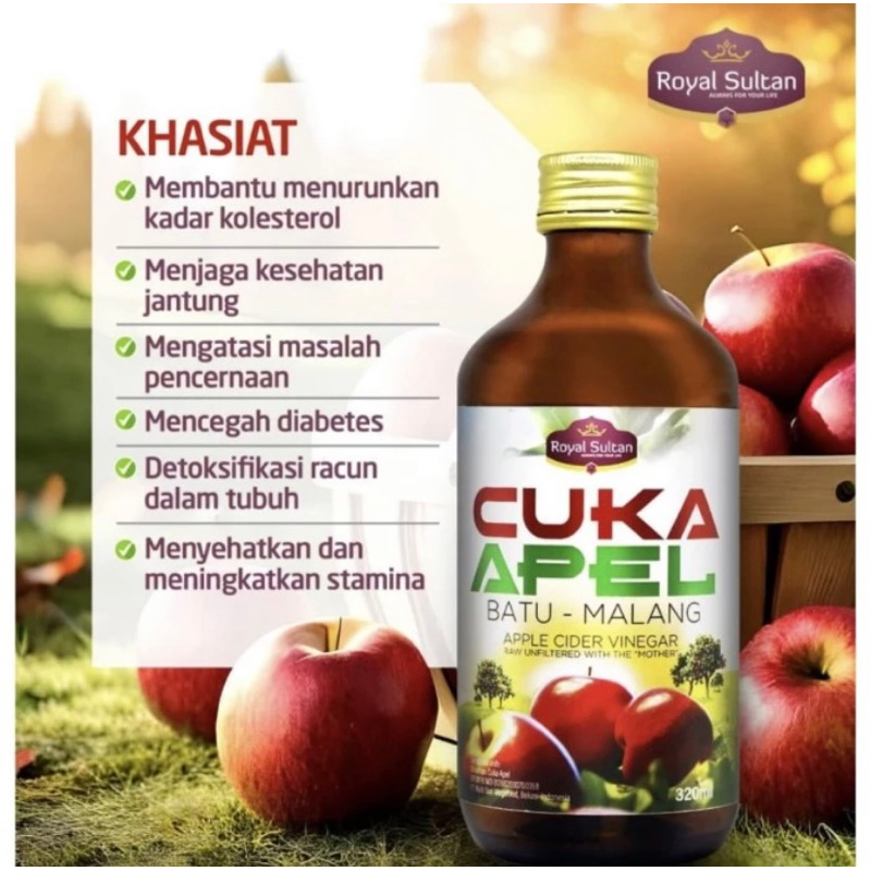 

Cuka Apel Batu Malang Organik