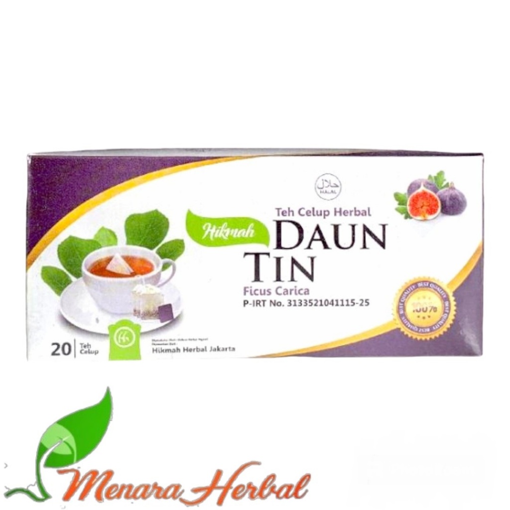 

Teh Celup Herbal Daun Tin Hikmah isi 20 Pcs original