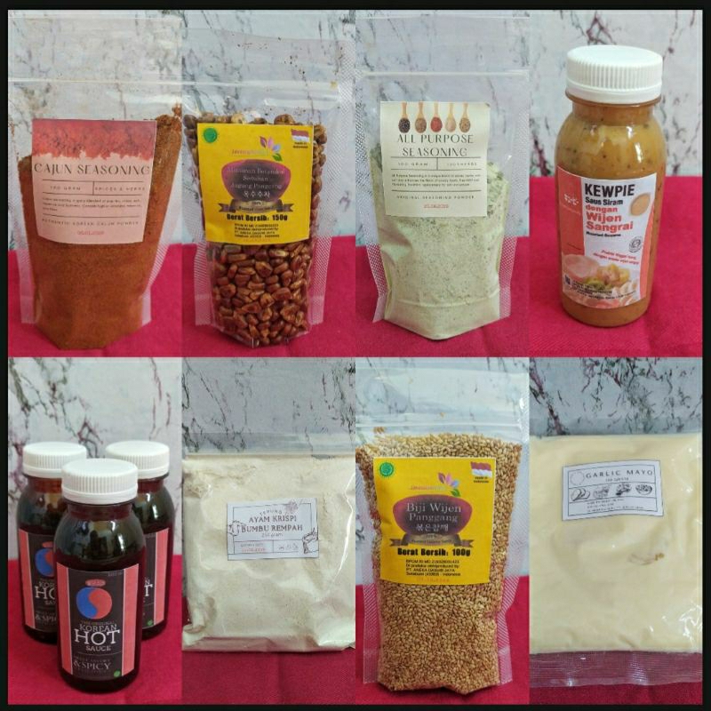 

Bumbu rempah masakan premium kemasan repacking