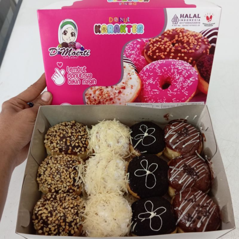

Donat hias isi 12pcs