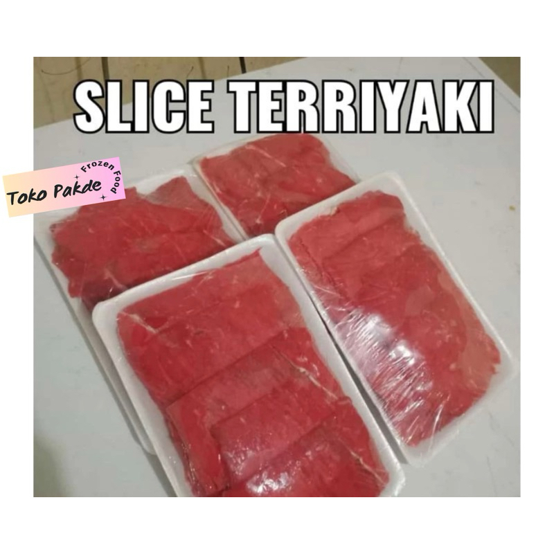 

Beef Slice Teriyaki 500gram (Non Lemak)
