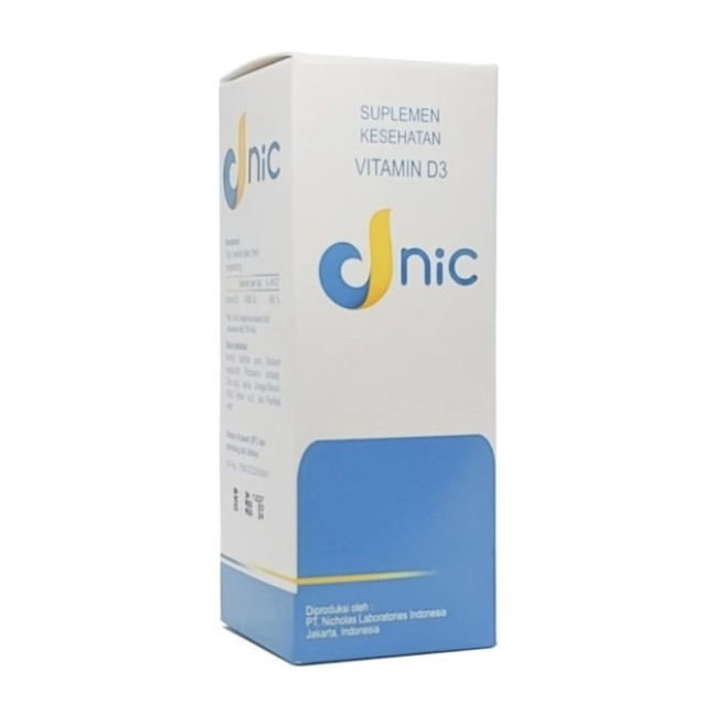 VITAMIN D NIC SYRUP SUPLEMEN VITAMIN D ANAK DAN DEWASA