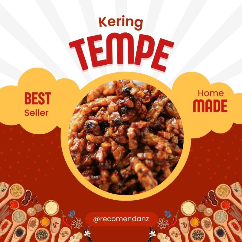 

KERING TEMPE PEDAS MANIS GURIH 250 gram