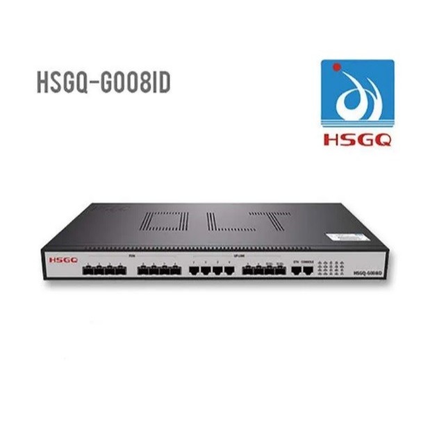 OLT Gpon HSGQ G008ID Garansi Resmi - Harga Murah OLT Gpon 4*GE RJ45,2*1G SFP.2*10G SFP+