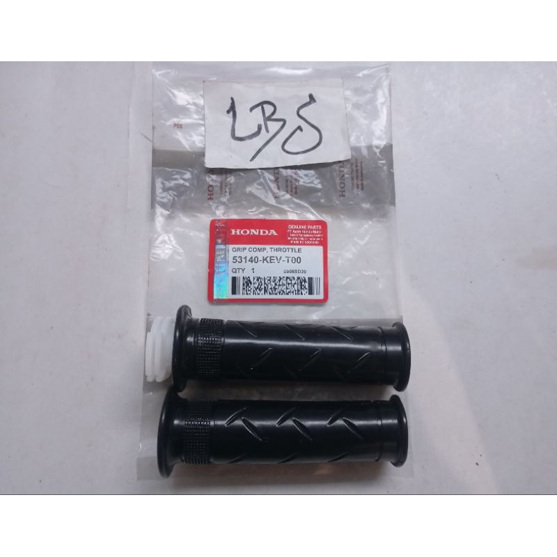 HANDGRIP SELONGSONG GAS KARET STANG HONDA SUPRA X 125 SUPRA KHARISMA BLADE KODE KEV