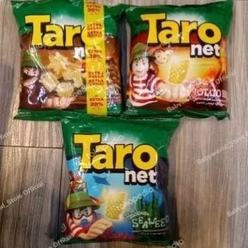 

Taro net snack makanan ringan kerupuk SEAWEED / BBQ/ TERAYAKI 65gr