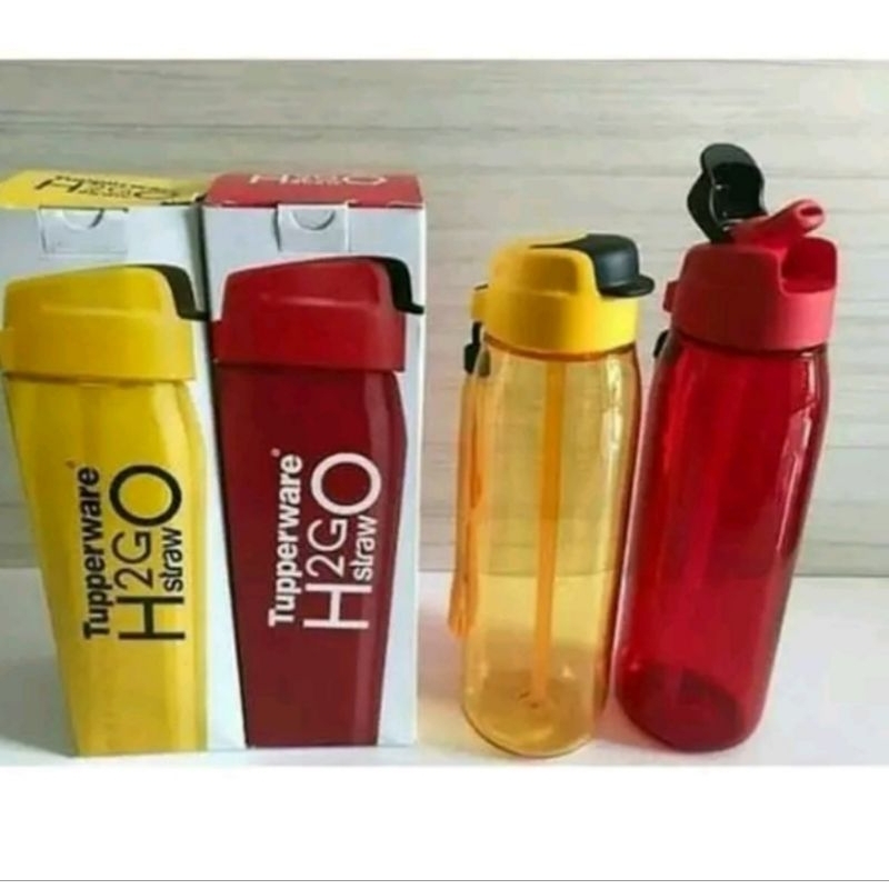 Tupperware H2Go with Straw 750ml per pcs