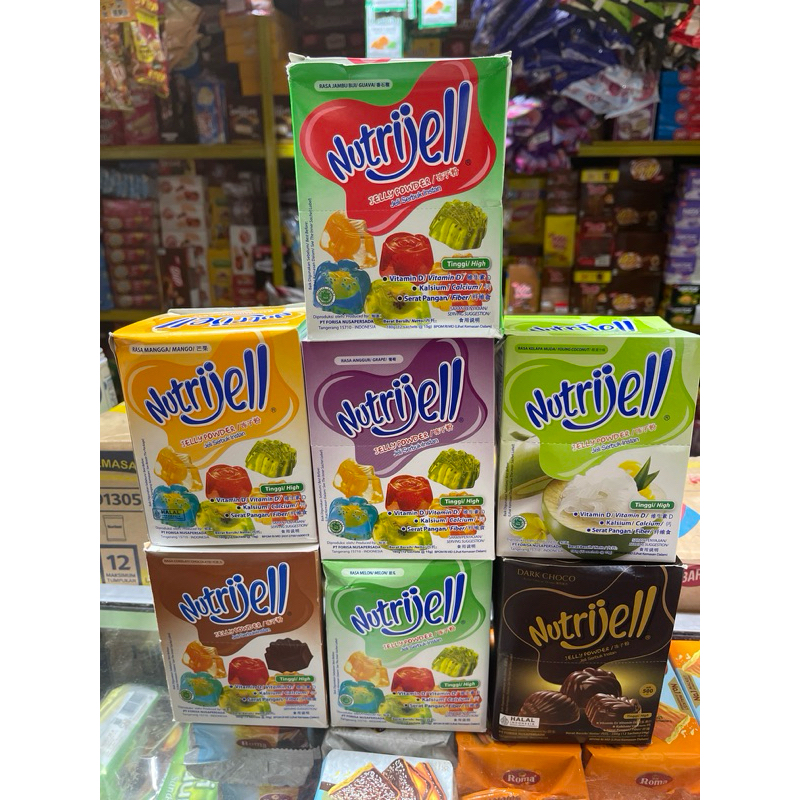 

NUTRIJELL BOX ( ISI 12 SACHET )