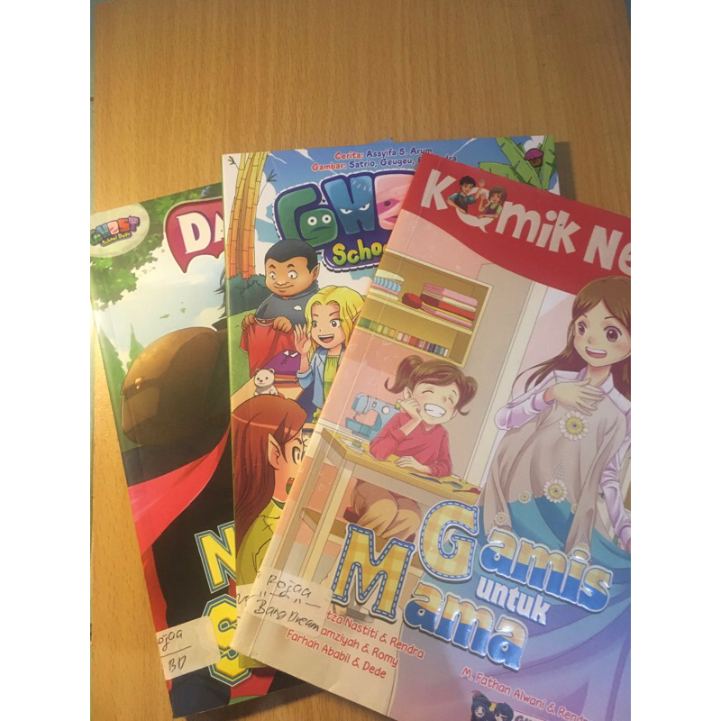 komik kkpk darko ghost school days bekas