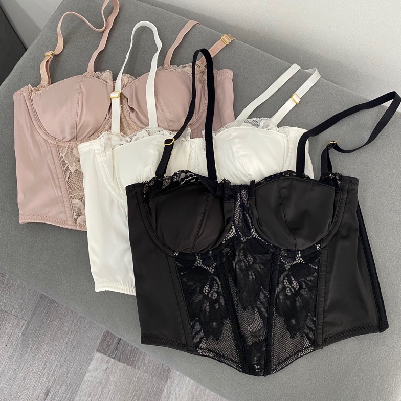 KODE J4C BECA LACE BUSTIER  BAJU KORSET BRA WANITA