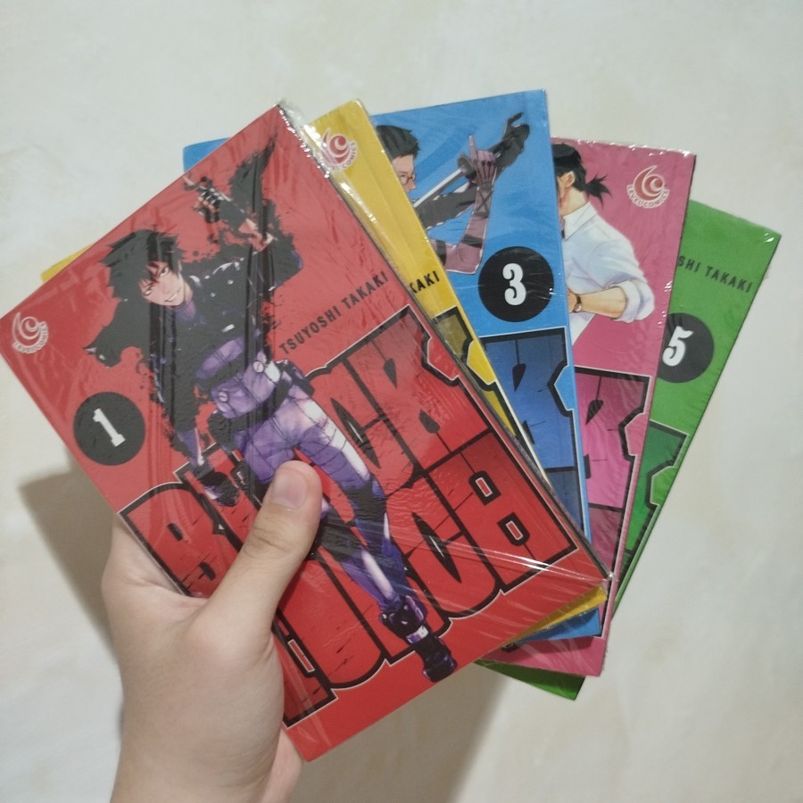 Komik Black Torch vol 1-5 set kolpri segel