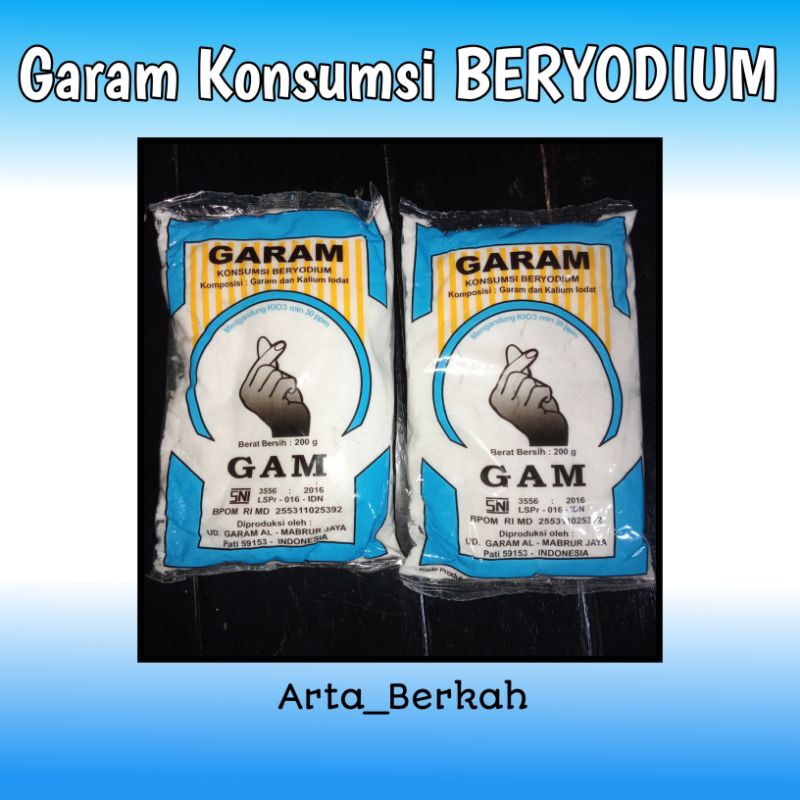 

Garam Konsumsi BERYODIUM 200 g