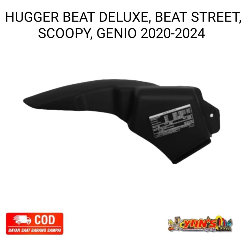 HUGGER AIRBLADE BEAT DELUXE BEAT STREET SCOOPY GENIO 2020 2024