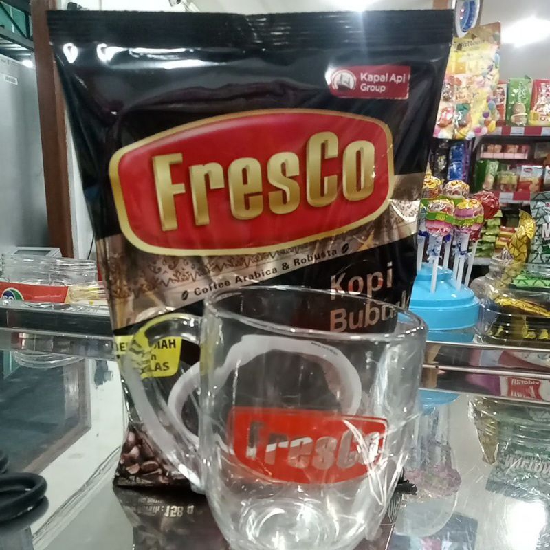 

FRESCO KOPI BUBUK FREE GELAS 158GR