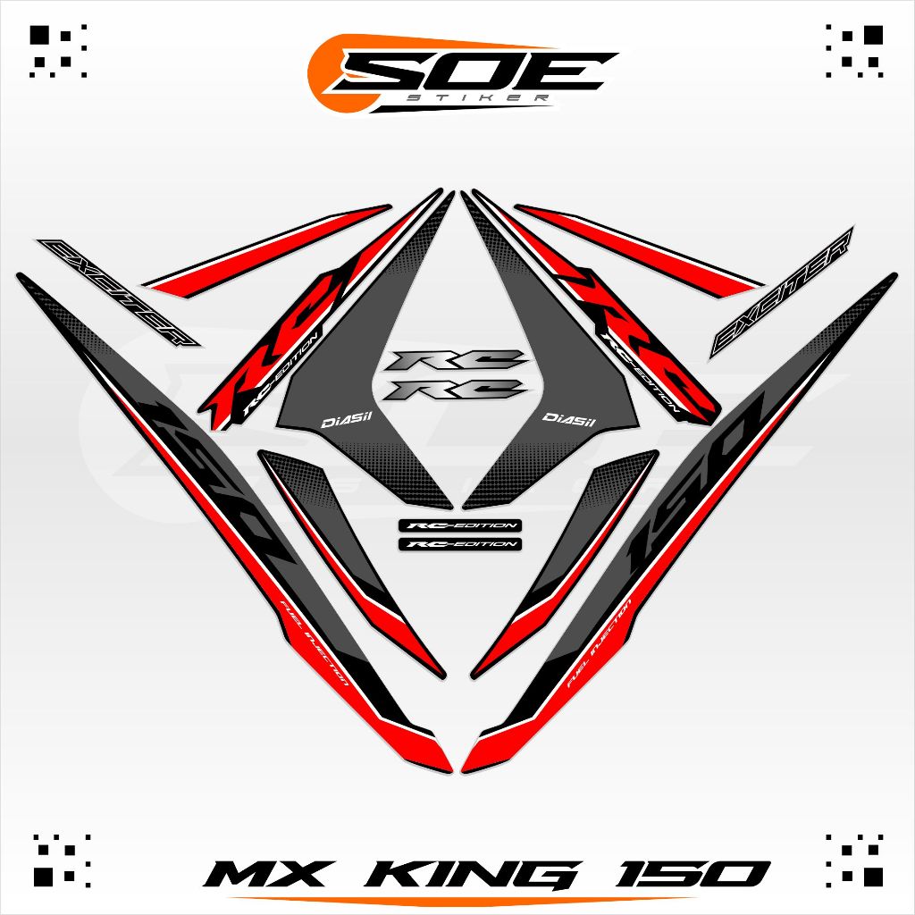 striping mx king exciter rc y15zr