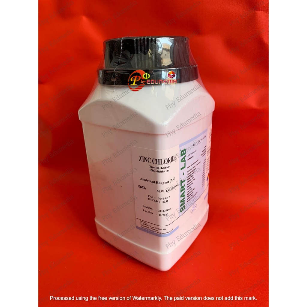 Seng Klorida / Zinc Chloride / Zncl2 Analis SMARTLAB Ecer Per 10 Gram