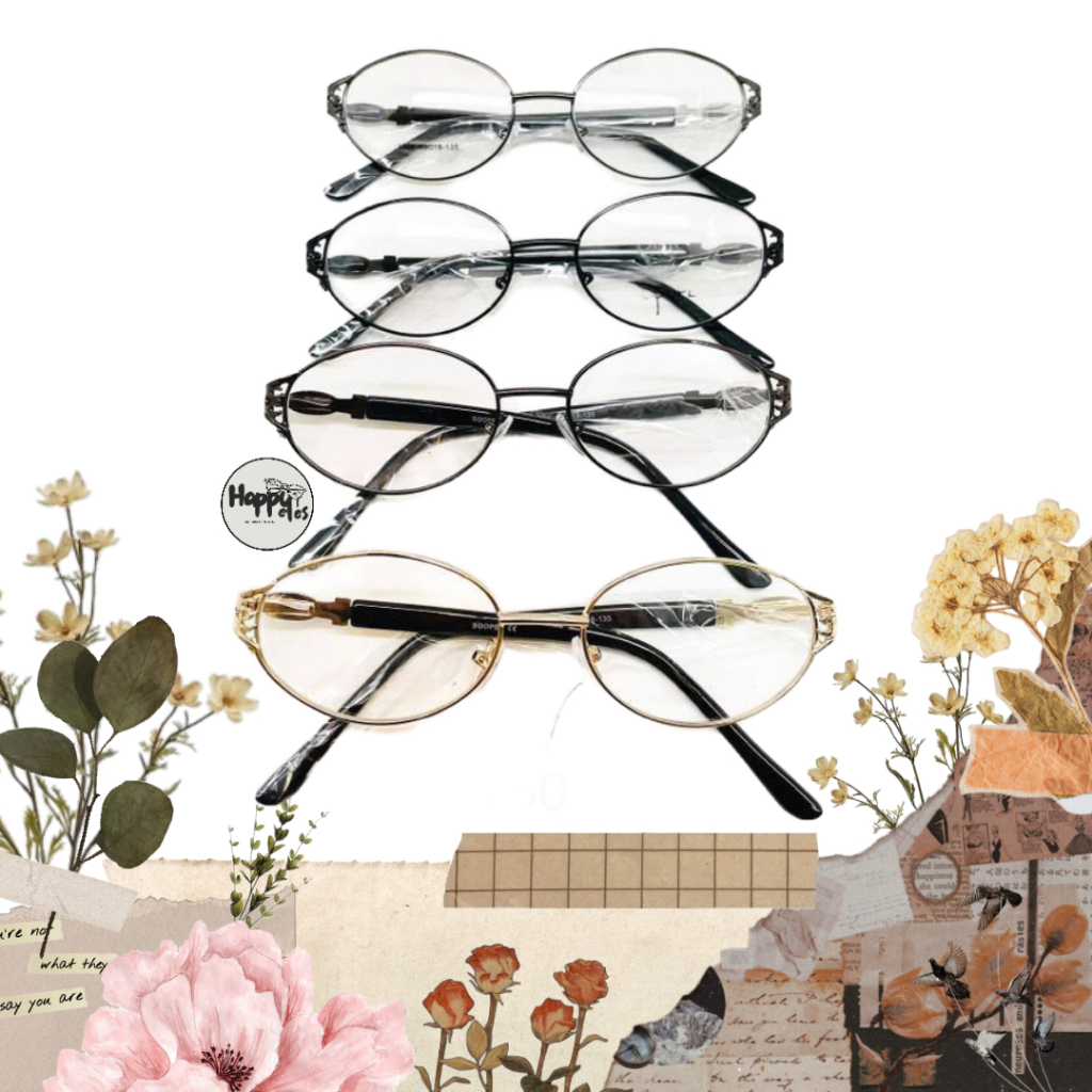 FRAME KACAMATA WANITA OVAL KECIL | LENSA ANTI RADIASI | LENSA BLUERAY | LENSA PHOTOCHROMIC | LENSA B