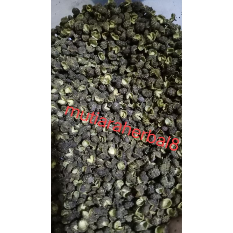 szechuan green pepper / Qing Hua Jiao /Sichuan pepper Lada hijau 1kg