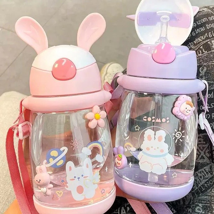 FG2 BOTOL MINUM ANAK TANDUK KELINCI 6ML FREE TALI PANJANG BPA FREE FOOD