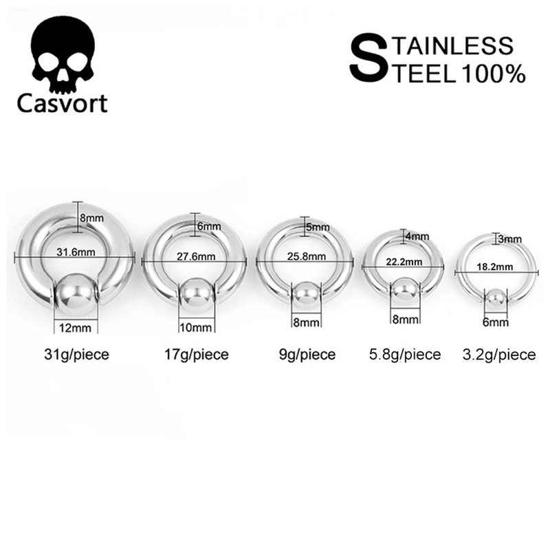 Piercing ear plug bandul stainles stell / bandul piercing stainles stell / pemberat piercing