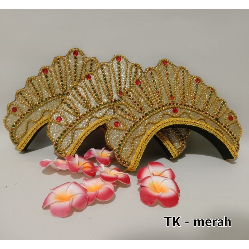 mahkota tari kreasi | acc tari anak TK - SD | mahkota tari-aksesoris tari kreasi anak | aksesoris ke