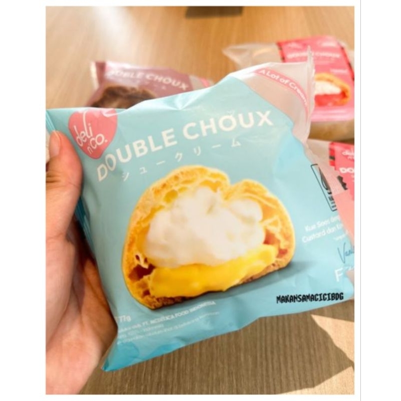 

Kue Soes Double Choux Rasa Vanilla 77gr