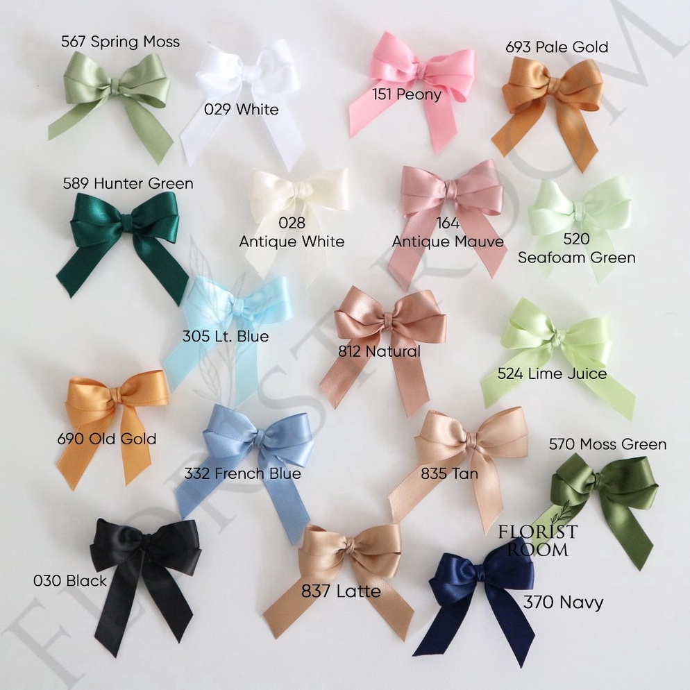 

Termurah Pita Satin Double Face 15cm x 2yard Satin Ribbon