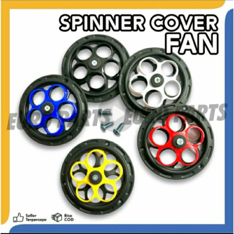 COVER KIPAS FAN COVER SPINNER PLASTIK SPINNER VESPA UNIVERSAL MATIC