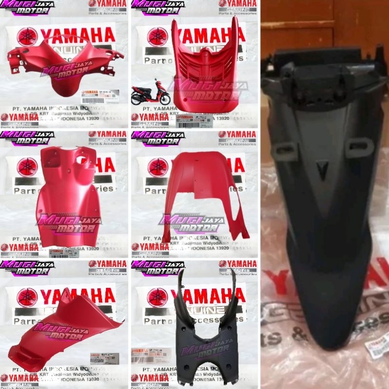 FULL SET BODY KASAR MIO J MERAH ORIGINAL YAMAHA