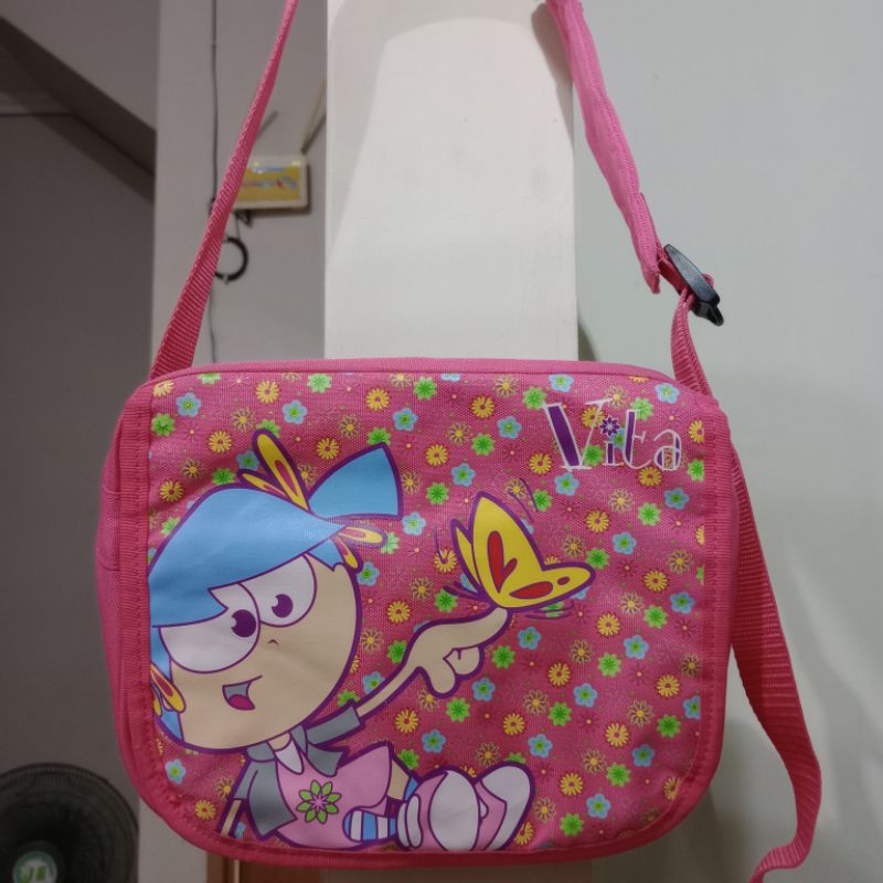 Preloved Tas Anak Selempang Sling Kidzania