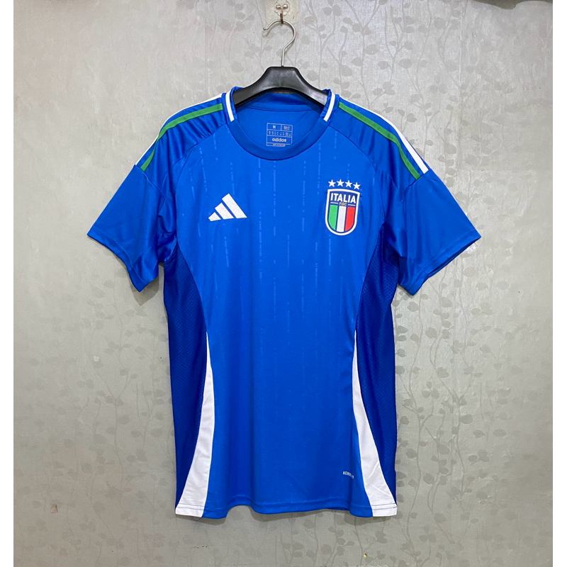 (BISA COD) JERSEY ITALY HOME EURO 2024 GRADE ORI OFFICIAL