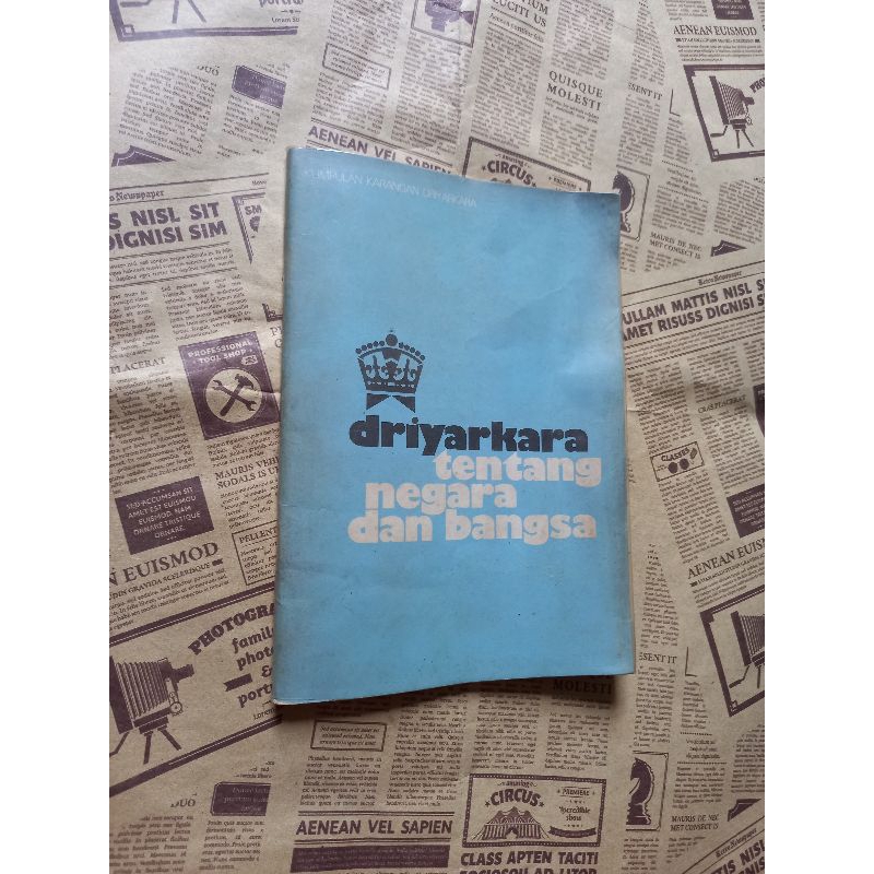 Tentang negara dan bangsa - Driyarkara