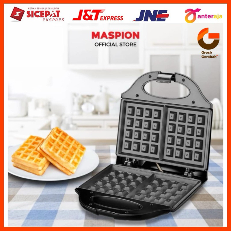 maspion waffle maker pemanggang kue waffle mt-209