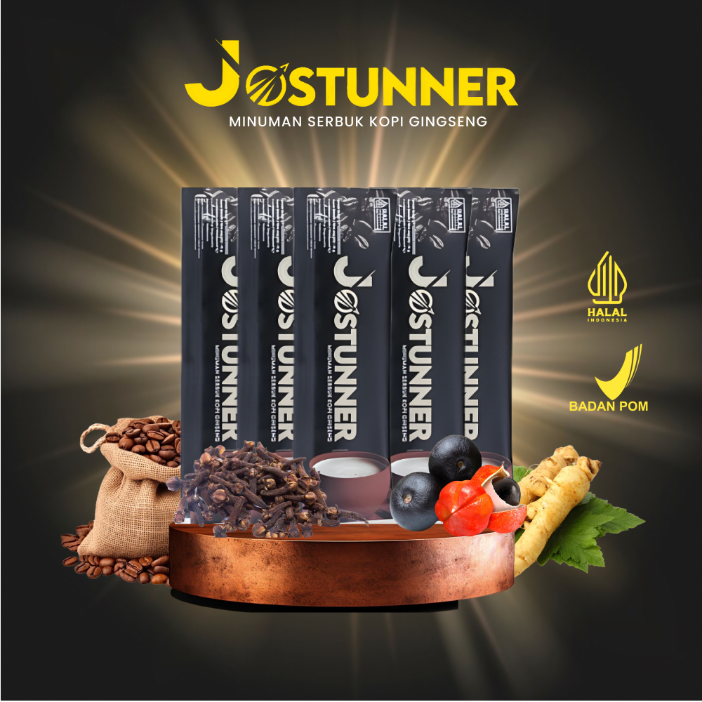 

Herbal Obat kuat Kopi Jostunner 5 Sachet stamina pria obat kuat pria tahan lama