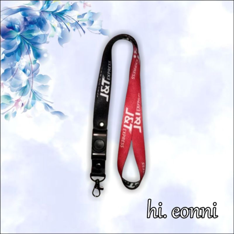 

Tali id card J&T / tali lanyard J&T (READY STOCK) MURAH !!!