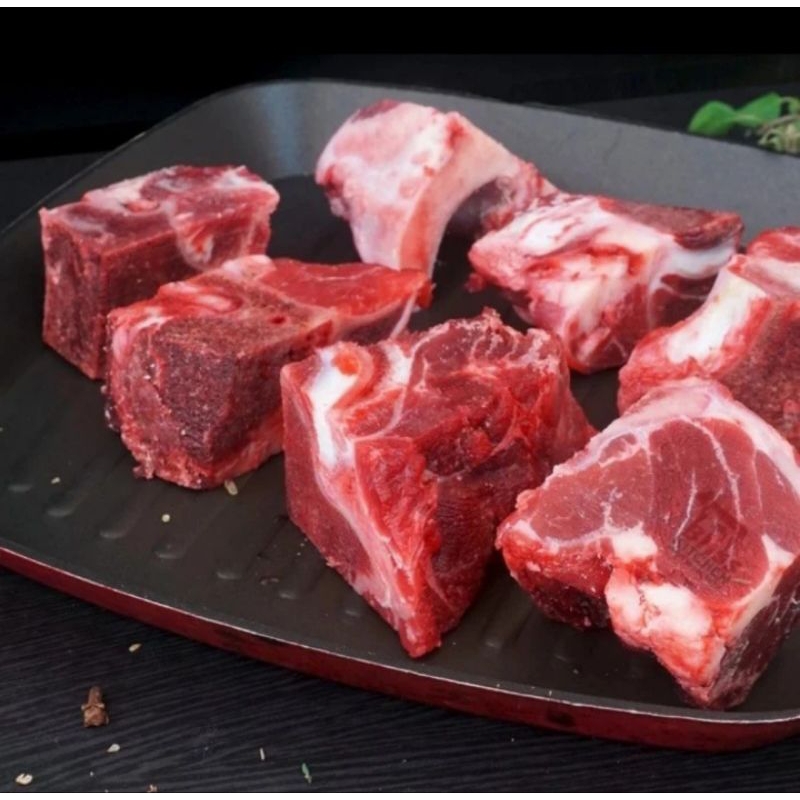 

daging sop buntut/neckbone sapi/iga gondrong