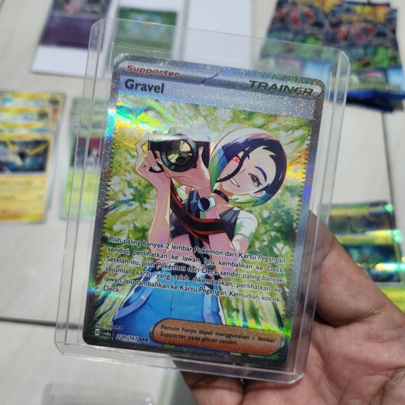 Kartu Pokemon Gravel SAR