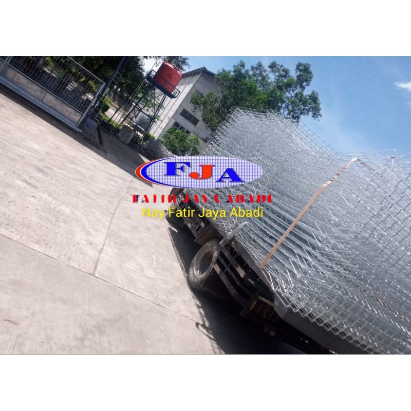 Pagar BRC T.150 x L.240 x Dia 7 mm Hot Dip Galvanized