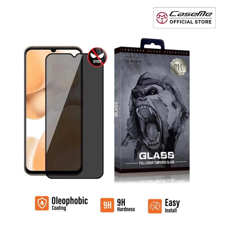 Caseme Tempered Glass POCO C3 C31 C5 F2 F3 F4 F5 M2 M3 M4 M5 M6 X3 X4 X5 PRO 4G 5G Gorilla Tempered 
