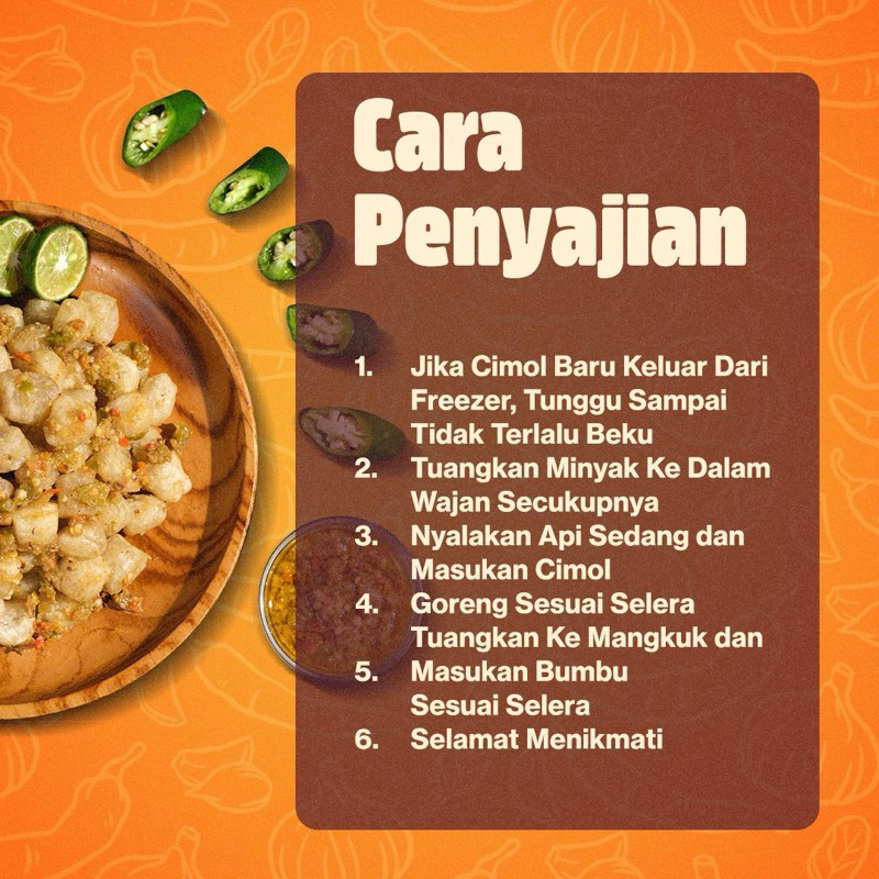 

ADR CIMOL BERBUMBU ALA MIMA BUY 1 GET 3 POUCH!! All Variant Cimol (50butir/Pouch)