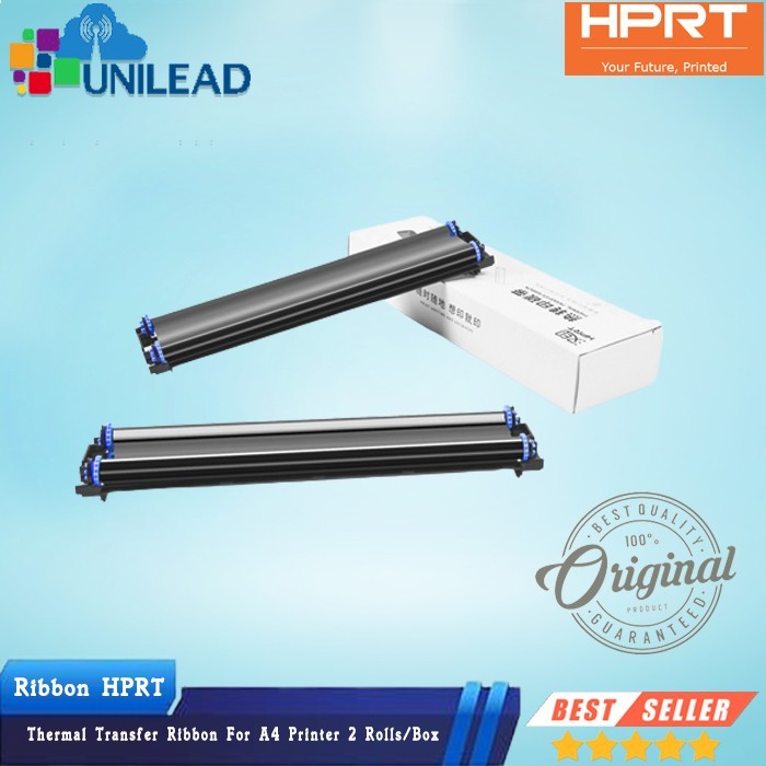 HPRT MT800 Thermal Transfer Ribbon For A4 Printer 2 Rolls/Box