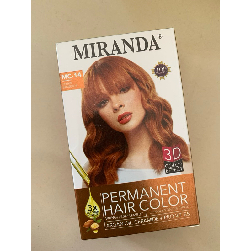MIRANDA Semir 30ml / Miranda Hair Color 30ml (GOLDEN BROWN)