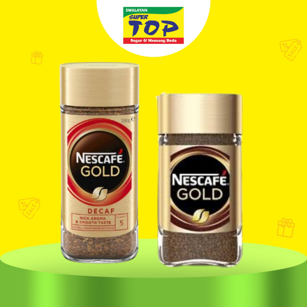 

~TOP~KOPI NESCAFE GOLD ORI 50G& DECAF 100G