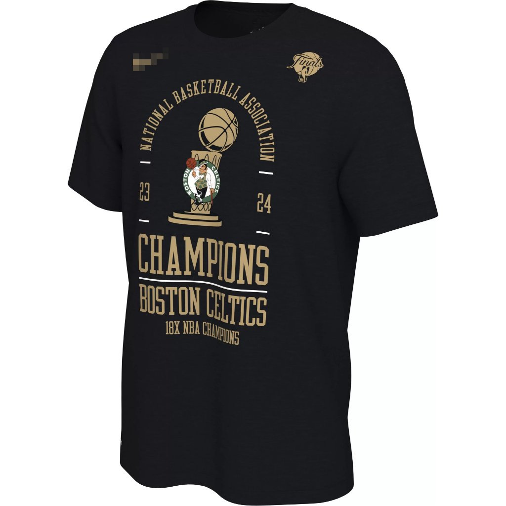 Baju Basket Pria Wanita Kaos NBA Tshirt Basket Boston Celtics NBA Champions 2024 Locker Room