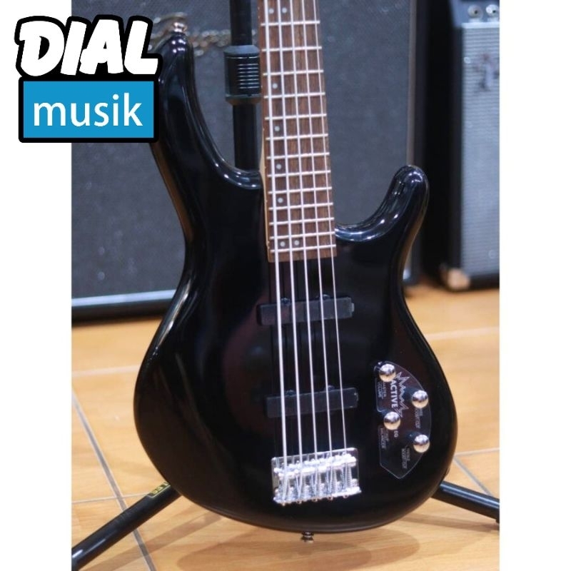 Cort Action Bass Plus V Black - Bass Elektrik 5 String Original