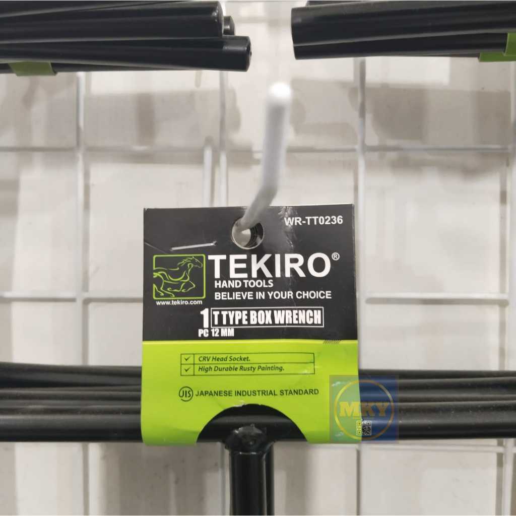 Kunci Sok T Tekiro 12 mm Kunci T Tekiro T-Type Wrench 12mm Kunci T-12