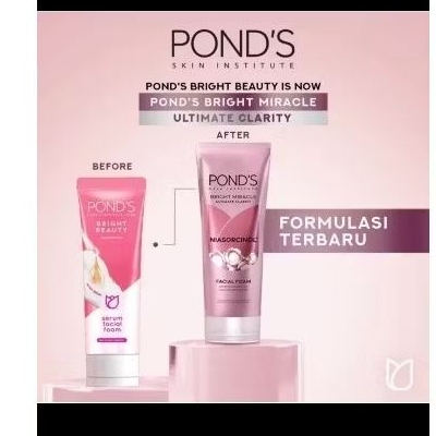 PONDS BRIGHT BEAUTY FACIAL FOAM