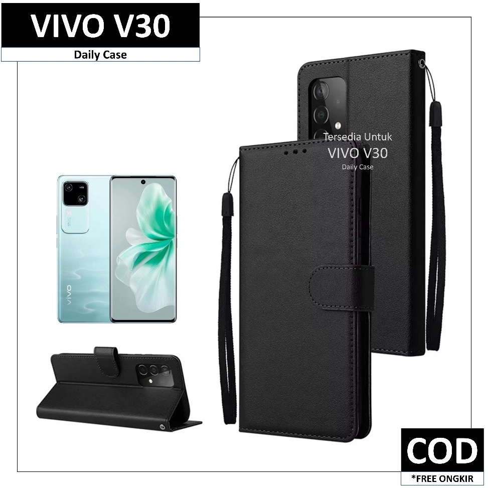 Flip Case VIVO V3  V3 PRO Flip Casing Terbaru Kesing Pelindung HP Kulit Premium pov