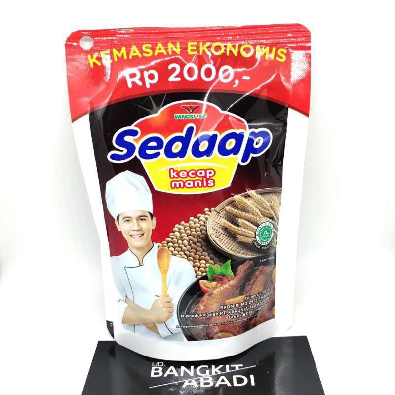 

KECAP MANIS KECAP SEDAAP 2000AN REFIL 63ml